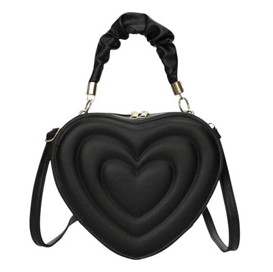 Quilted Heart Handbag